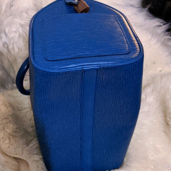 Louis Vuitton Speedy 25 Epi blue - Picture 6 of 15